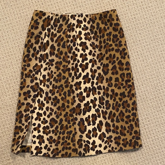 Moschino Dresses & Skirts - Vintage MOSCHINO Cheap & Chic Leopard Mini Skirt — Made in Italy (Size 4)